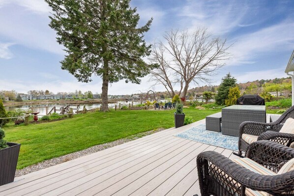 View of Mill Cove from the back deck