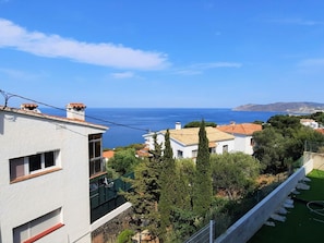 Vue sur la plage ou l’océan