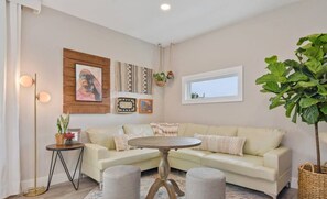 Additional sitting area on the second floor
