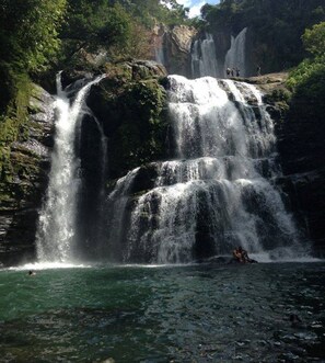 Nearby Nauyaca Falls.