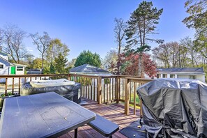 Deck | Gas Grill | Private Hot Tub Not Available for Guest Use