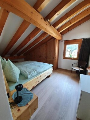 Double room in swiss pine wood