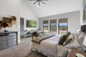 Master suite with King bed.