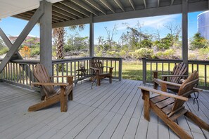 Sitting Area Under House