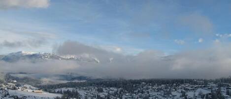 View from front balcony over Flims