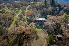 Ariel View during winter months