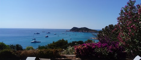 Vue panoramique depuis la terrasse.