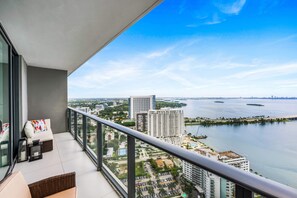 Balcony Access from Living Room and Bedroom