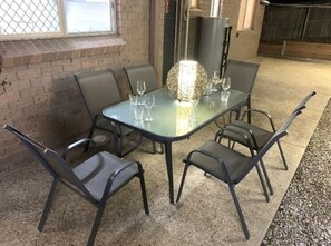 Outdoor dining
