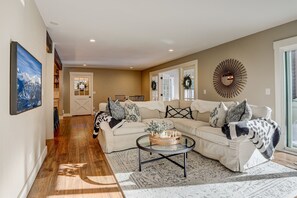 Enjoy the comfort of the Living Room area