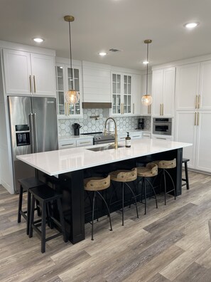 Clean White Kitchen