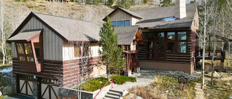 Large, beautifully architected home in Silverthorne.