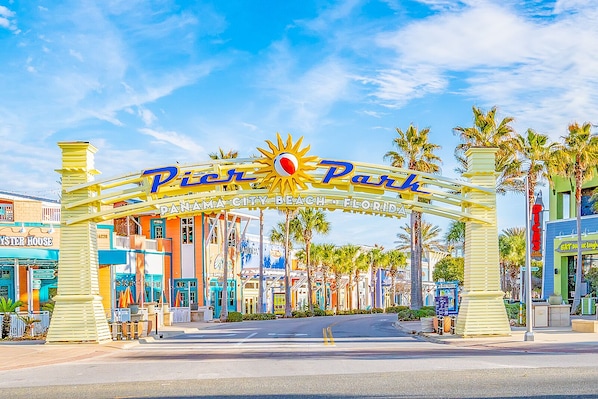 Pier Park...an easy stroll.