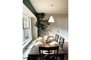 Dining area.