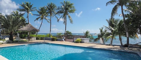 Pool view toward ocean