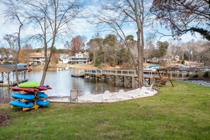 Beach and Private Dock