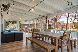 Large Covered Porch