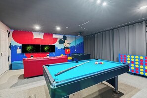 Xboxes Pool Table Connect 4 Game room
