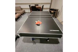 Game room.table,sectional,TV, hot tub, pool table/table tennis, darts, bsktball