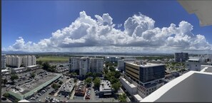 View towards El Yunque (the rain forest)
