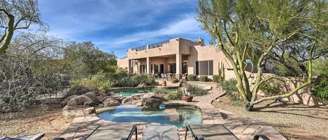 Scottsdale Vacation Rental | 4BR | 3.5BA | 1 Step Required | 3,644 Sq Ft