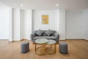 Sala de estar en el lobby