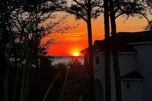 M840: Salty Sunsets | Sunset View from Deck