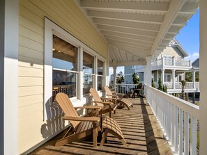 Wraparound Covered Deck