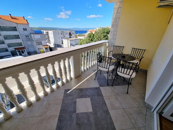 Terrace. with sea view