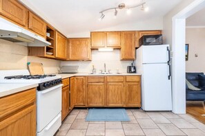 Wood cabinets