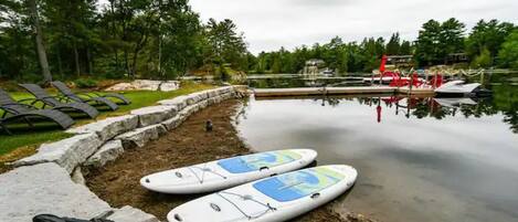 Perfect for small children to play and enjoy the weed FREE swimming area