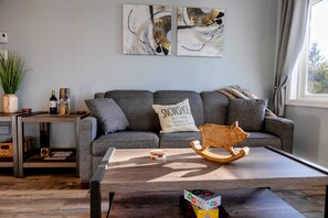 Queen sleeping sofa (living room)
