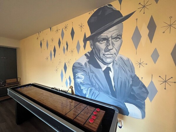 Enjoy Our Custom Mural by Atlantic City Local Artist Amanda Auble of What the Shell Arts