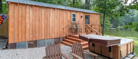 Bliss: Our Tiny House and Hot Tub Retreat Awaits You.