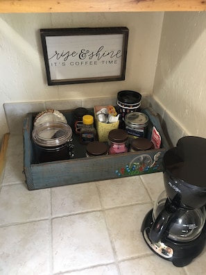 Kaffe och/eller kaffebryggare