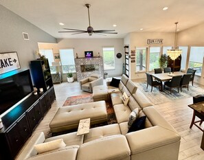 Large living room open concept 