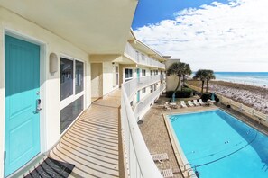 Entryway - Aqua Villa Resort, Okaloosa Island, Fort Walton Beach, Vacation Condos by Sunset Resort Rentals