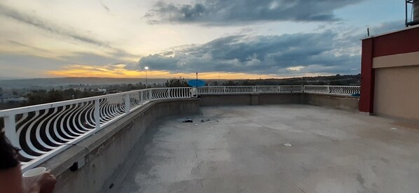 Rooftop At dusk
