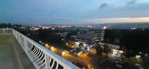 Rooftop Night Street View