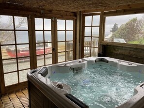 Covered Hot Tub