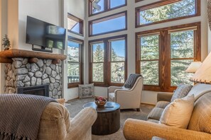 Tastefully Decorated Living