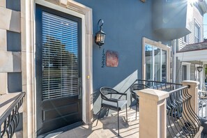 Front Deck with seating