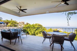 Breathtaking ocean view from private balcony