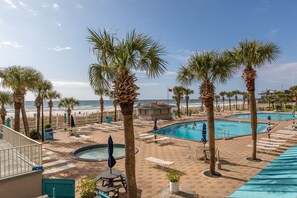 Breathtaking view from your private balcony.