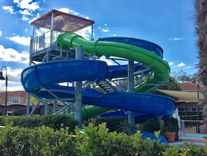 Resort waterslide