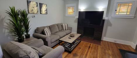 Living Room with Smart TV