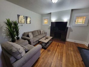 Living Room with Smart TV