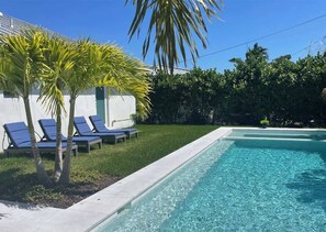 Pool heated