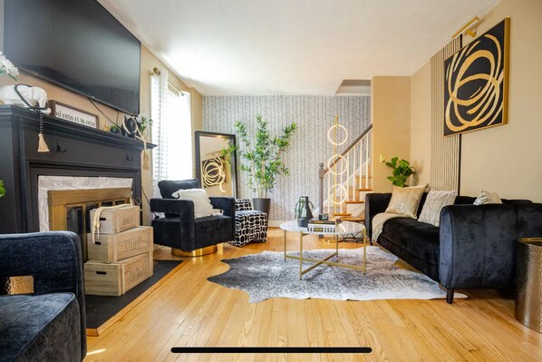 Main living room space