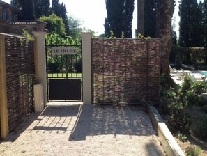 entrée de la maison
